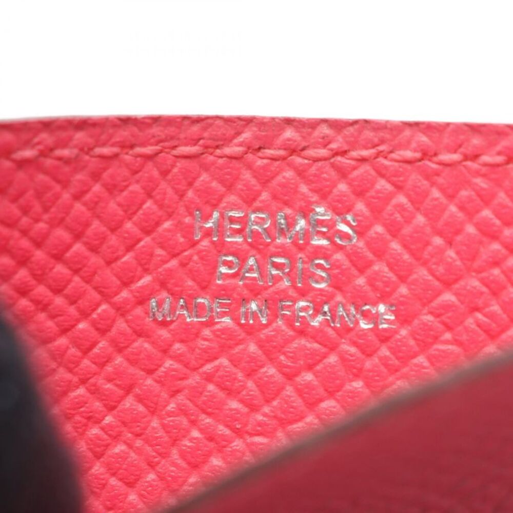 Hermes Rose Azalee Card Case - Picture 5 of 7
